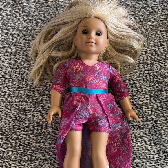 American Girl Other - American Girl Doll Julie Albright 18" Blonde Girl Brown Eyes Retired